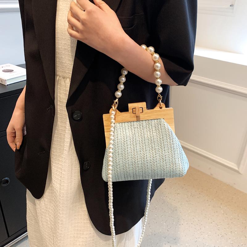 Женская сумка через плечо с соломенной застежкой, сумка через плечо, повседневная сумка, фирменный дизайн, модная новинка, высокое качество