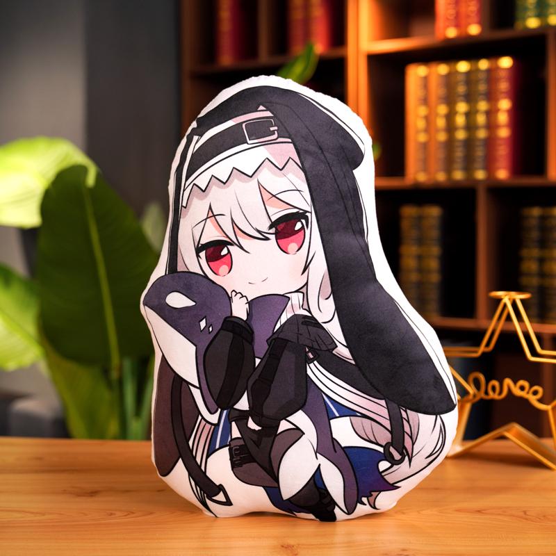 45 см Подушка Arknights Игра Амия Ляпланд Гладия Подушка Двусторонний Принт Подушка Плюшевые Игрушки Милые Подарки для Фанатов Украшение Дома Премиум Качество