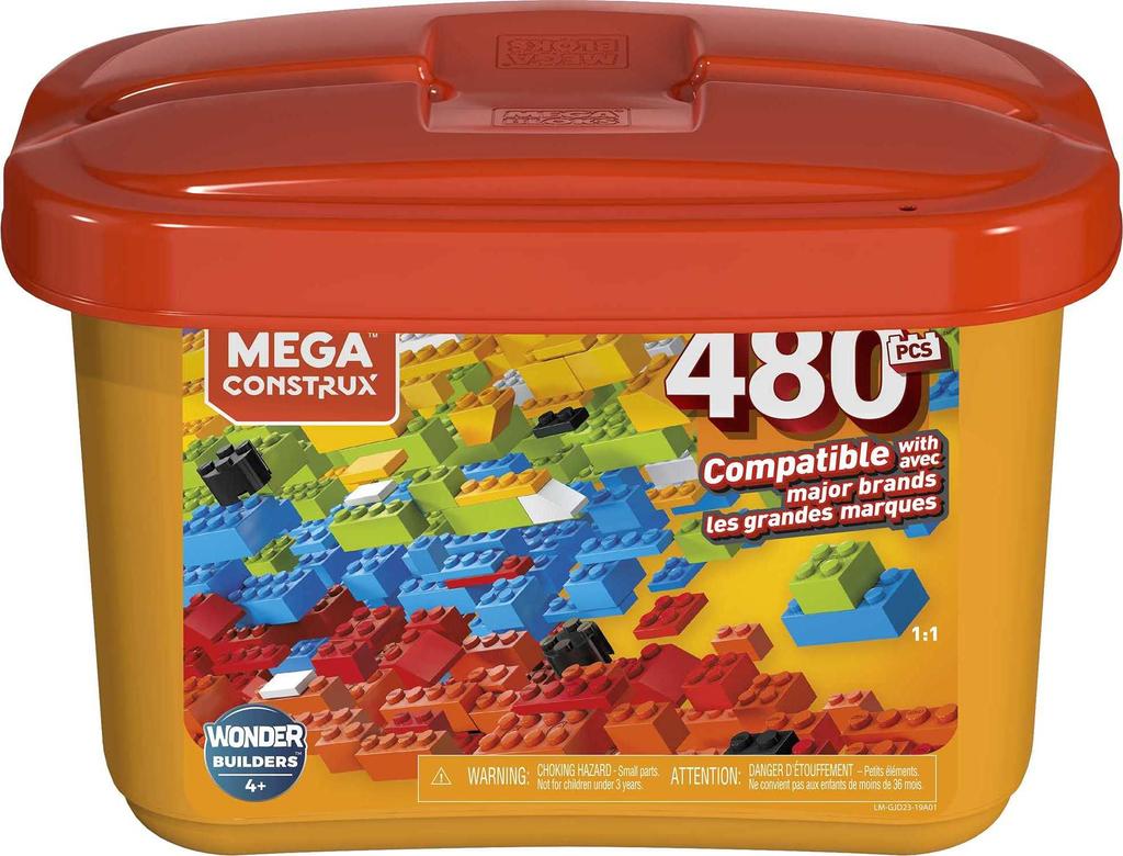 MEGA BLOKS Wonder Builders 480 Pieces [4 Years Old and Up] GJD23
