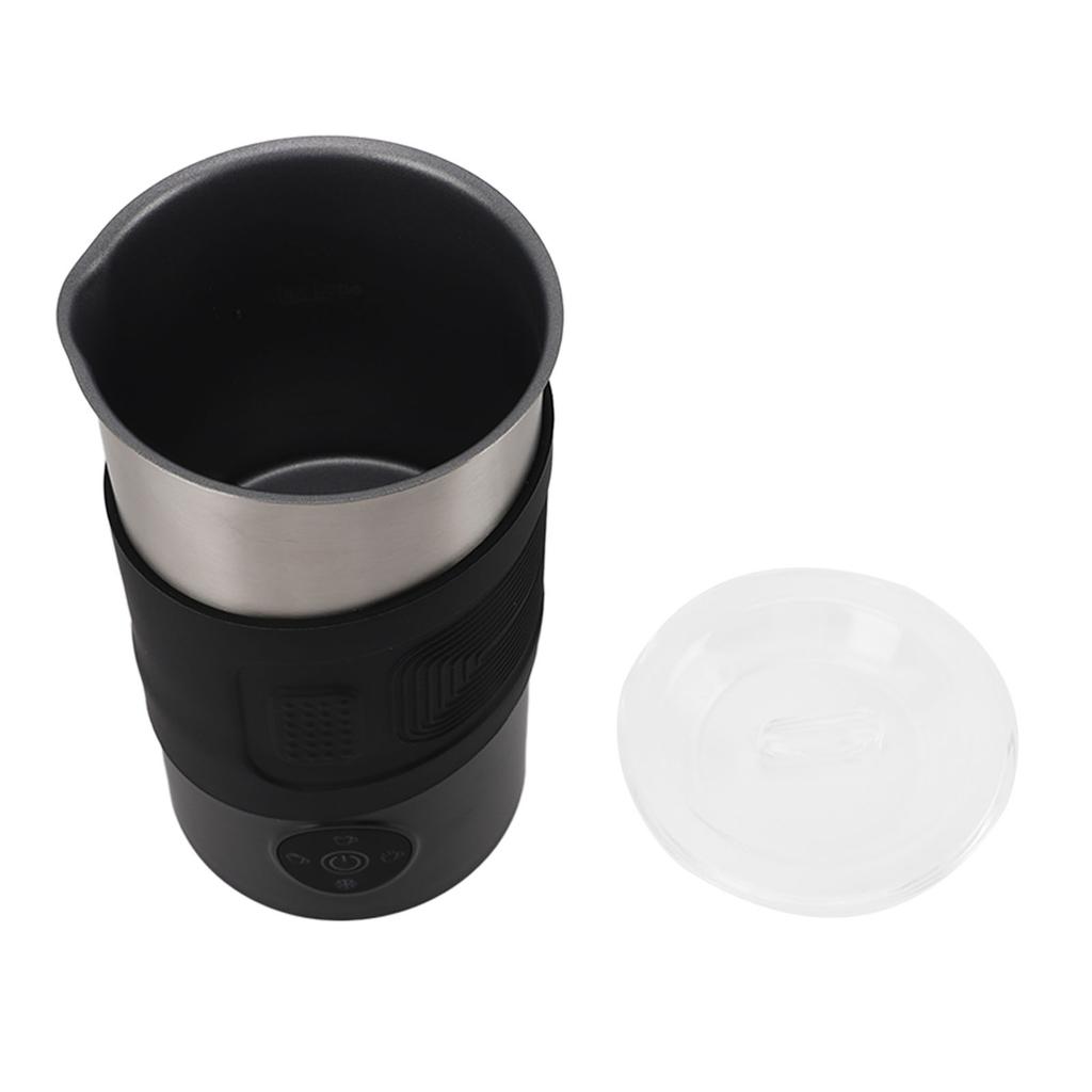 Automatic Milk Frother Electric Warm Cold Milk Foamer Multifunctional Foam Maker for Household