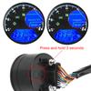 12V Motorcycle Speedometer Night Vision Dial Odometer LED Digital Indicator Tachometer Meter Motorbike Instrument Cluster Gauge