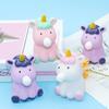 Squeeze Toy Cute Unicorn Squishy Toys Colorful Fidget Toys Stress Ball for Kids Adults Soft Squishies for Autism Focus Tool