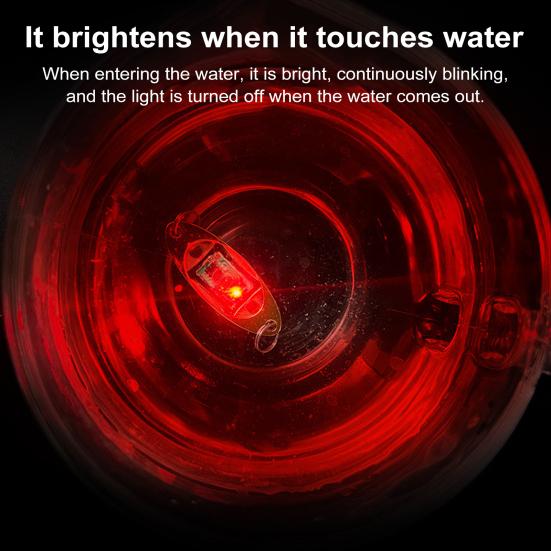 Светодиодная приманка для рыбы, ярко-яркая, для глубоководной рыбалки, светодиодные рыболовные приманки со встроенным аккумулятором, автоматическим включением/выключением, подводные мигающие фонари для троллинга