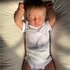 BZDOLL 47 см, мягкая силиконовая кукла Reborn для мальчиков с 3D-краской, игрушка для девочек, как настоящая, 19 дюймов, тканевое тело, спящий живой, одевается Boneca
