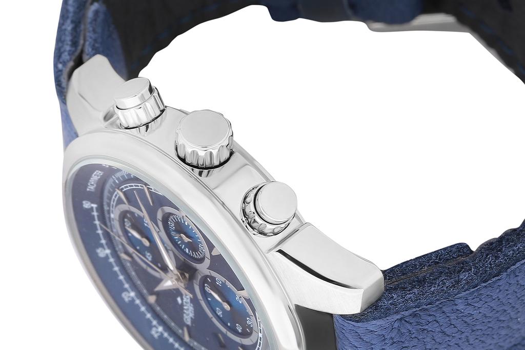 Часы Grandeur Plus Elk Leather Band Series GRP001E2 Blue [Grandeur Plus] Мужские