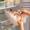 Egg Tray & Drawer: Food-Grade Fridge Organizer for Eggs, Vegetables, & Fruits