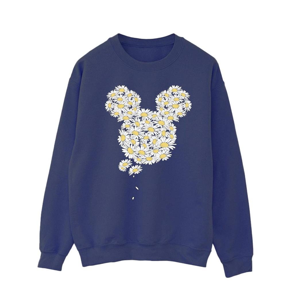Mickey Mouse Mens Chamomile Head Sweatshirt