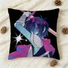 DDeltarune KKris Doublesided Printed Square Decorative Cushion Cover for Sofa Living Room Home Decor