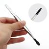 Stainless Steel Flat Tip Tweezers Non Marring Rubber Tips Tweezers Long Tweezers Tools