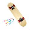 Blank Skateboard Complete DIY Kids Outdoor Toys Sport Deck for Beginner