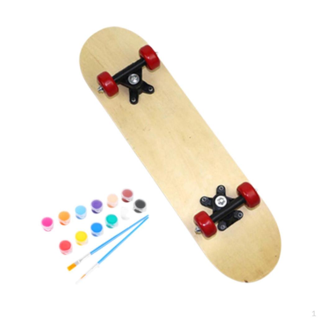 Blank Skateboard Complete DIY Kids Outdoor Toys Sport Deck for Beginner