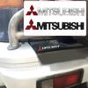 Автоаксессуары ABS Хром 3D Буквы Значок на капот Наклейка Для Ralliart Lancer L300 Delica Outlander ASX Pajero Gallant