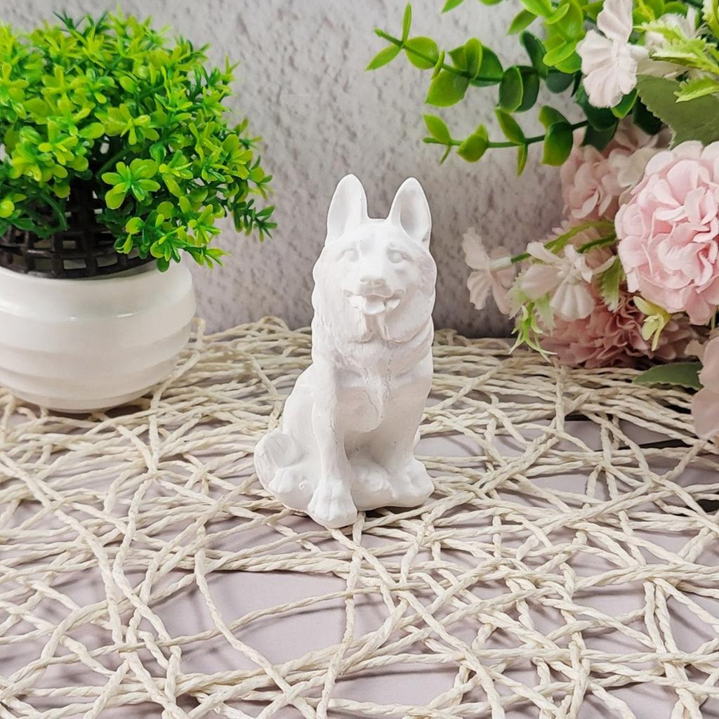 3D Dog Statue Silicone Molds for Candle Soap Home Decoration Making Fondant Silicone Molds Cement Gypsum Silicone Molds