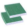 Replacement Air Conditioner Filter with Special Structure and Activated High Performance Exhaust For Toyota Prius Subaru SA001 3-Layer