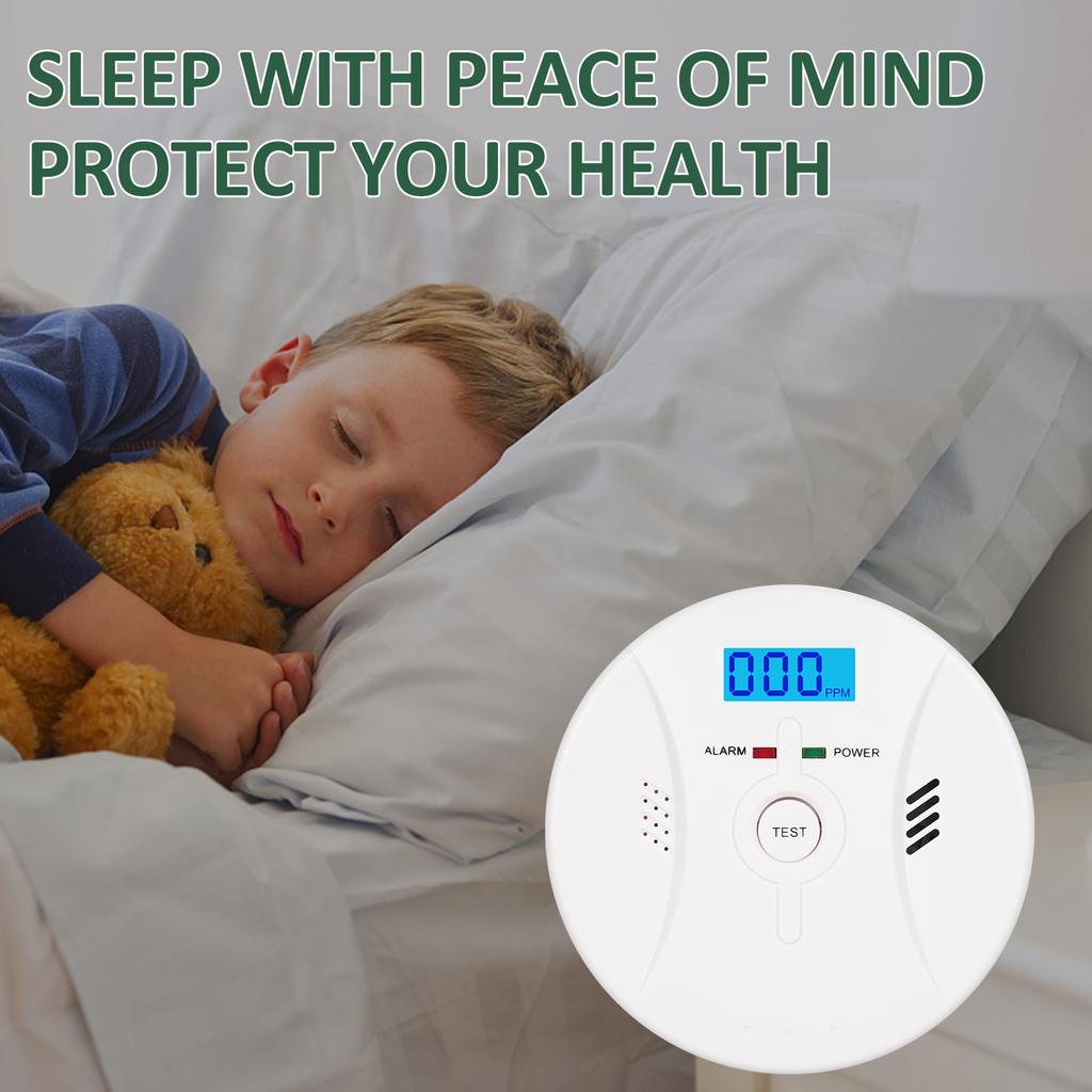 2 в 1 датчик CO, детекторы угарного газа, комбинированный датчик CO, пожарная сигнализация