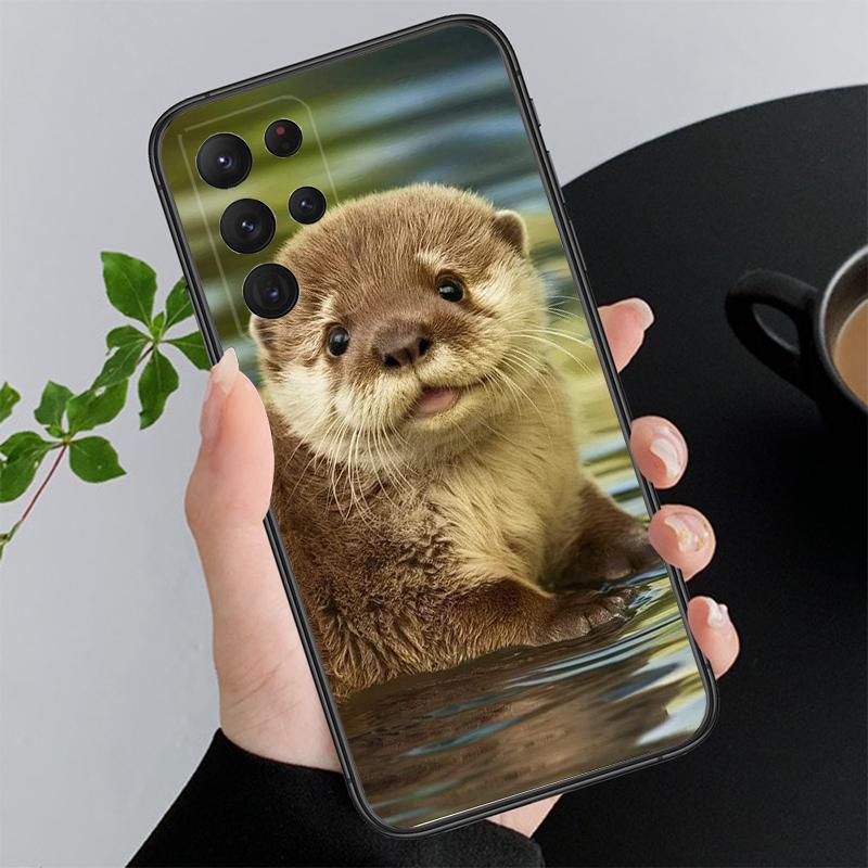 otter Phone Case For Samsung A17 A55 A16 A56 A35 A15 A53 A54 A33 A34 A25 A05S A52 A52S A07 A26 A06