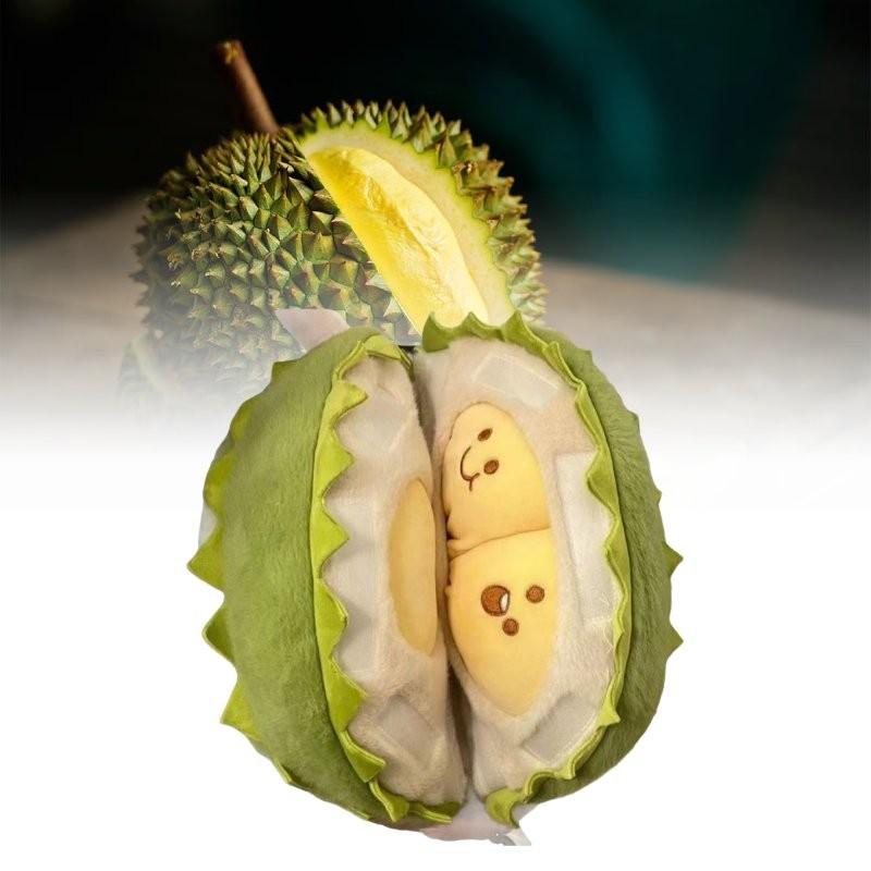 Removable Plush Durian Toy Dolls Soft Room Decoration Ornament Gifts Children