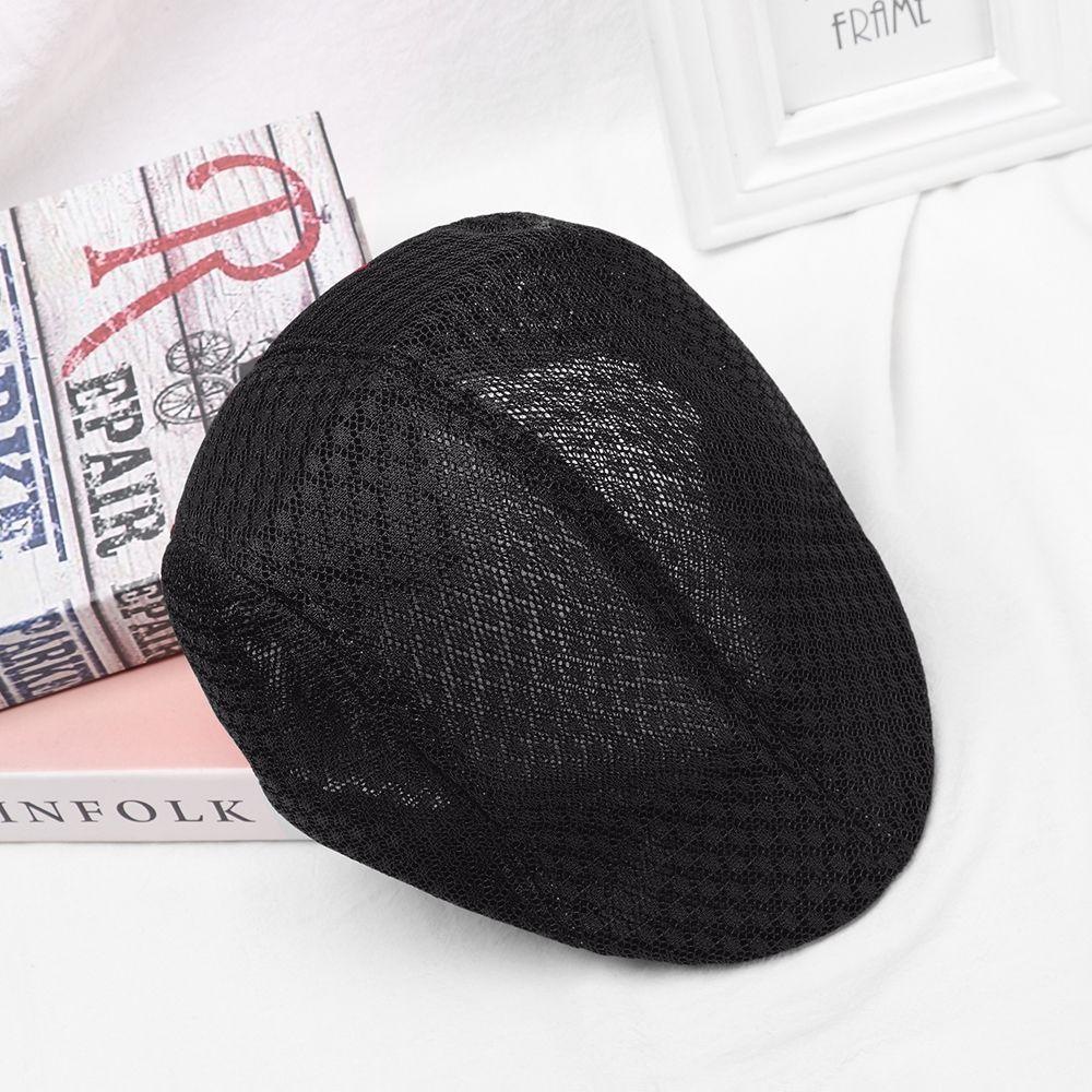 Fashion Casual Newsboy Style Adjustable Mesh Caps Gatsby Hats Beret Hats Sun Caps