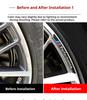 BLO1 2026 New 4PCS Car Sticker Brak Caliper Vinyl Decal for BMW M Power  X1 X3 X4 X5 X6 E30 E38 E39 E46 E60 E61 E90E70 E83 X5 F45 G60