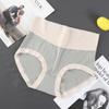 Women's Minimalist and Fashionable Underwear Women's High Waisted Seamless Large Size Buttocks Up and Tuck In Briefs