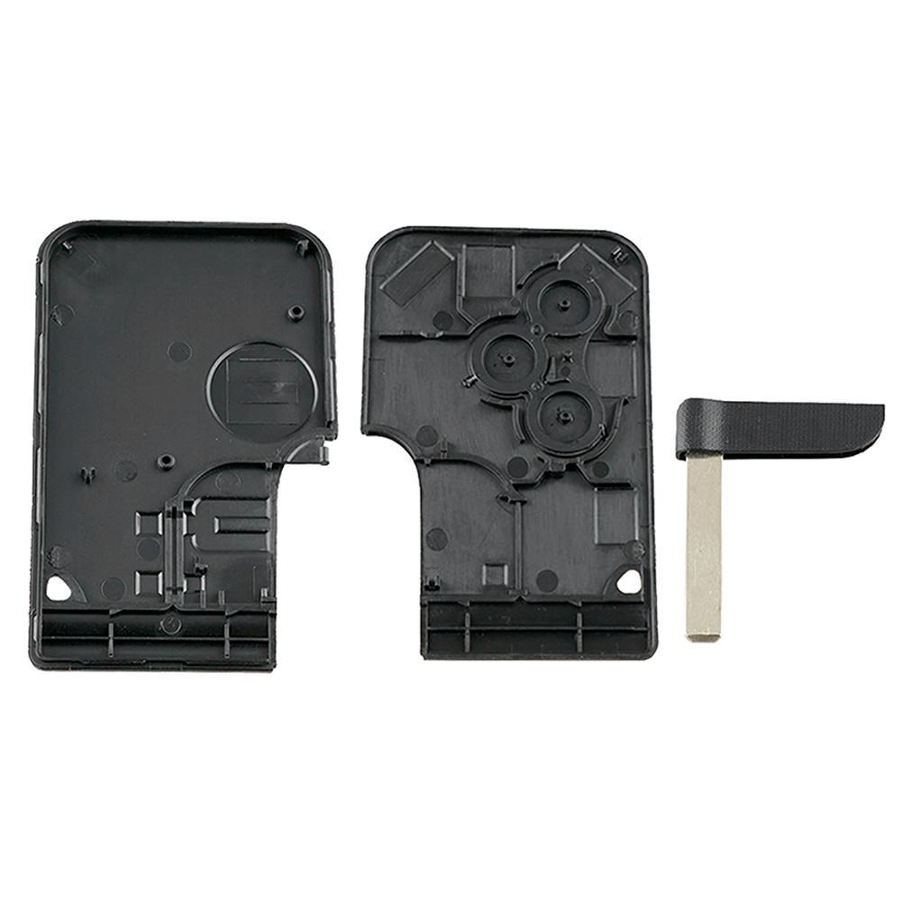 Складной чехол-брелок с 3 кнопками для Renault Clio Logan Megane 2 3