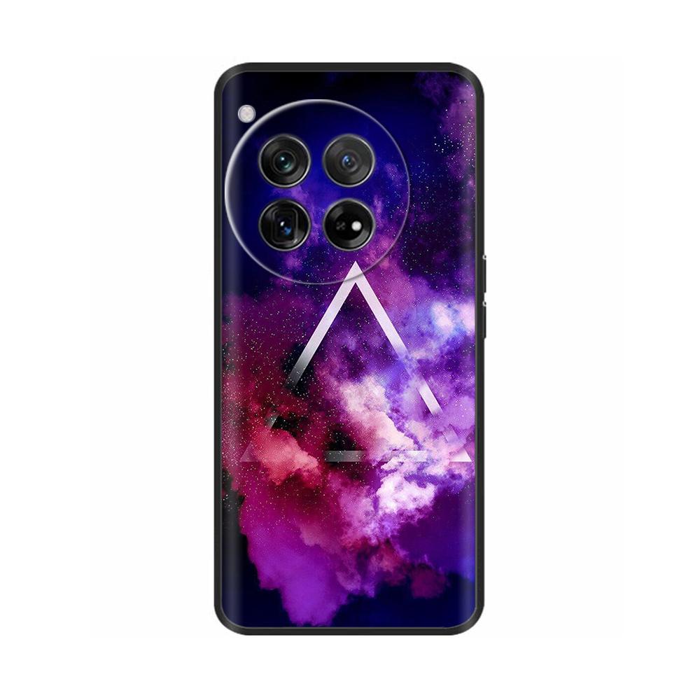 For OnePlus 12 Case Marble TPU Silicone Soft Phone Cases Cover For OnePlus 12 5G CPH2581 6.82" OneMore 12 Colorful Painted Capa