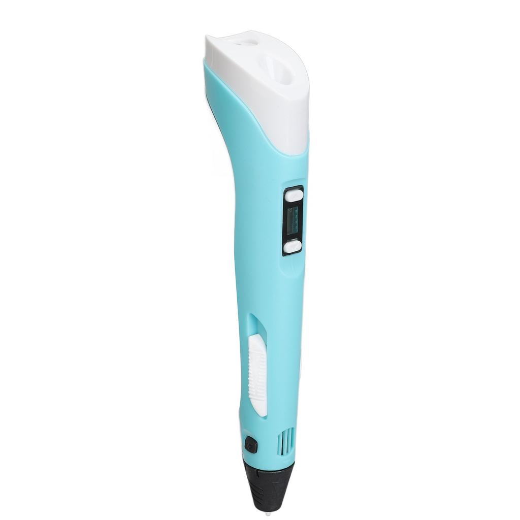 3D Printing Pen Kit with 20Pcs 3 Meter PLA Filaments 5V Kids 3D Print Pen for DIY Art Crafts Blue