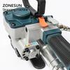 ZONESUN ZS-B19 Пневматическая машина для сварки трением и обвязки лентой Воздушная машина для обвязки ПЭТ-лентой Инструмент для ПЭТ-лент шириной 13-19 мм
