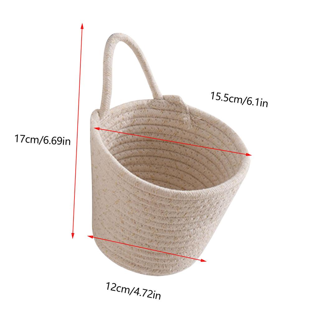 Корзина для хранения Настольная корзина для хранения с пультом дистанционного управления Маленькая корзина для мелочей Подвесная корзина