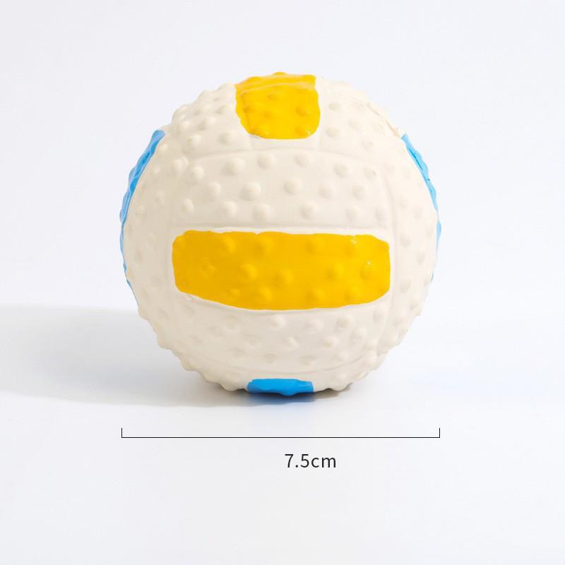 Футбольные регби-игрушки из латекса для всех пород, прочные, для скрежетания зубами, для дрессировки собак и кошек, товары для животных, пищащие, устойчивые к жеванию, устойчивые к укусам, аксессуары