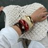 Ingemark 4 Стиля Панк Толстые Смола Акрил Широкие Браслеты для Женщин Новый Тренд Бохо Неправильные Массивные Браслеты Y2K Украшения Подарок