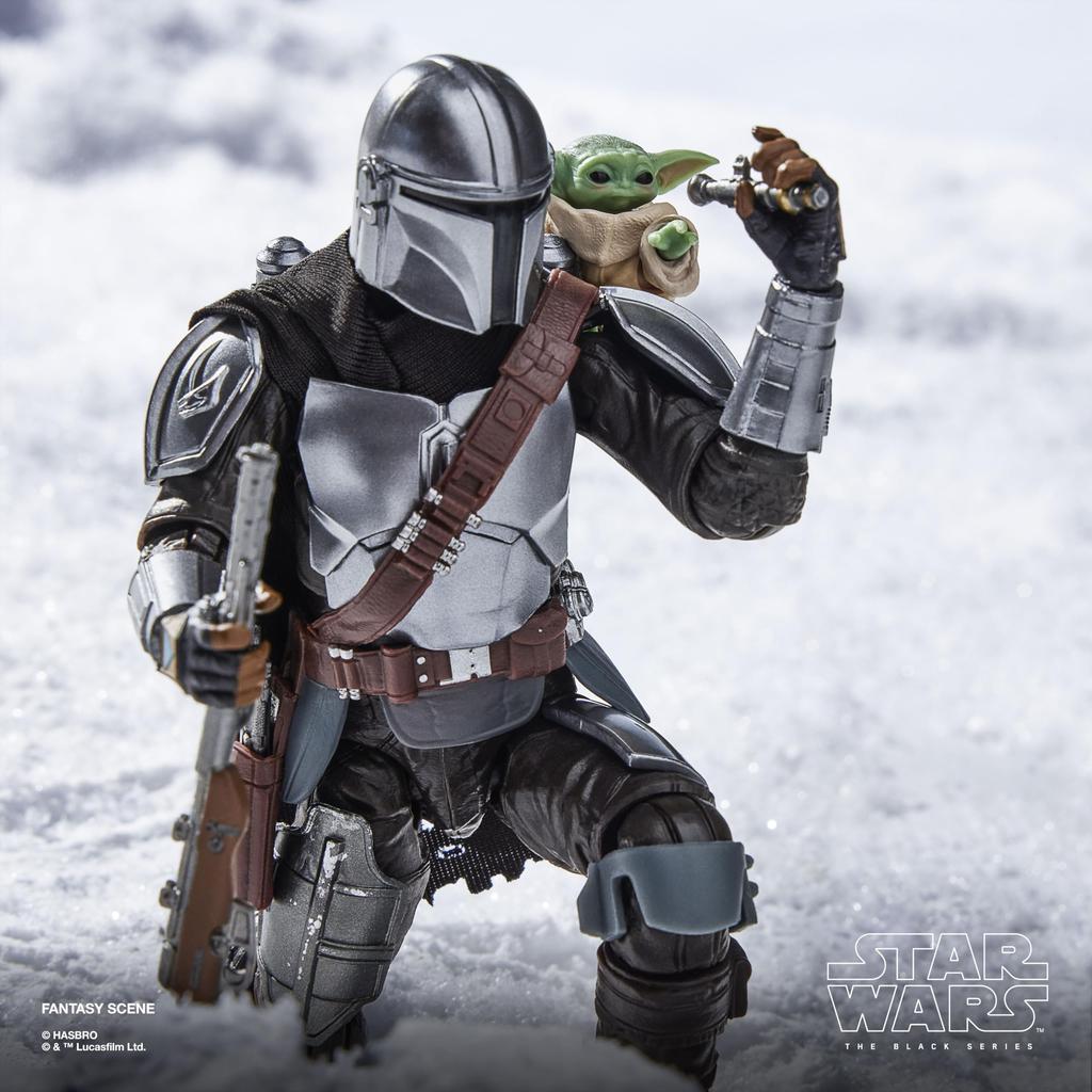 Hasbro STAR WARS Star Wars Black Series Star Wars/The Mandalorian and Groogoo The Mandalorian and Groogoo Deluxe Collection 15cm Action Figure G2514