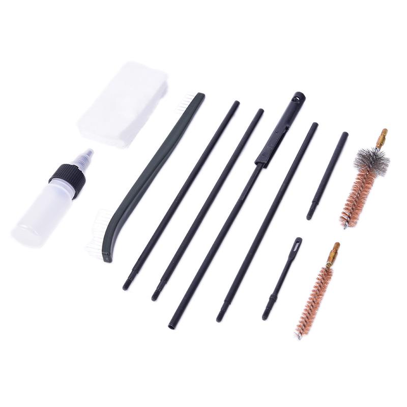 12 шт., 22 карты, 5,56 мм, набор для чистки винтовки, аксессуары для чистки пистолета, инструменты для чистки