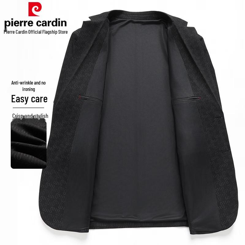Pierre Cardin Мужской деловой повседневный пиджак, устойчивый к сминанию
