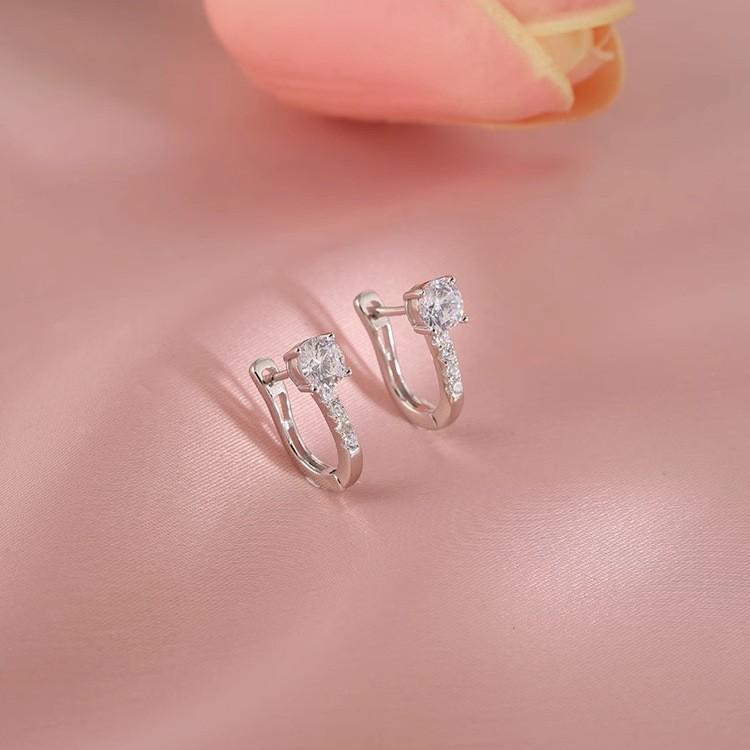 Серьги-кольца из стерлингового серебра 925 пробы: 2025 Современный Нишевый Дизайн - Элегантный и Роскошный для Женщин