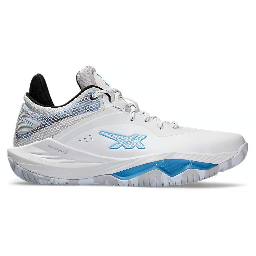 Asics Новые кроссовки для баскетбола Nova Surge 2 Low Fashion Versatile Мужские кроссовки Сине-белые 1061A043-102