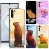 Cute Cartoon Capybara Case For Samsung M30 M31 S Note 10 Lite 20 M04 M13 M32 M14 M23 M33 M34 M42 M52 M53 M54 M11 M12 M21 M22 M51