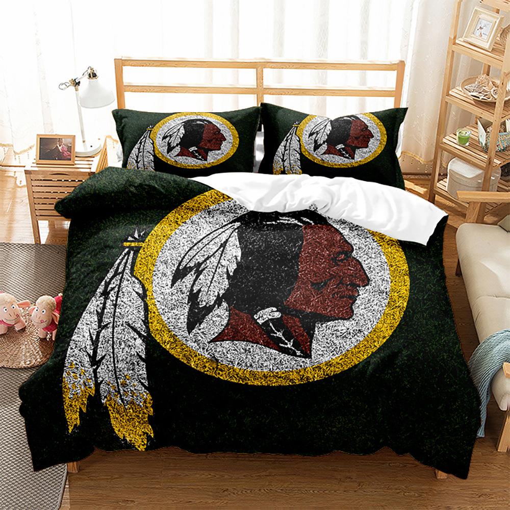 Indian Icon Logo Digital Printing Bedding Bedding Three-Piece Set