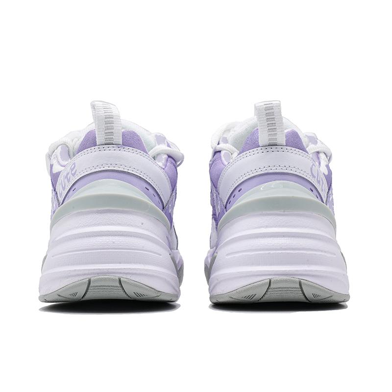 Nike M2K Tekno Berry Sweetheart Амортизация Нескользящие Устойчивые к истиранию Низкие Массивные Кроссовки Женские AO3108-100(Команда1027-)