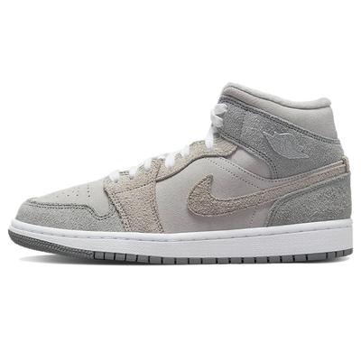 Air 1 Mid SE Particle Grey Женские кроссовки Колледж-Серый Нейтрально-Серый DO7139-002