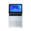 VEVOR Commercial Ice Maker Machine with Pump, 59 KG/24H with 15 KG Storage, 45 Cubes per Cycle