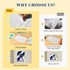 Clear Double Sided Nano Tape,Museum Adhesive Putty, Nano Sticky Tack, Strong Self Adhesive Sticky Dots Strips, Poster Mounting Putty for Wall