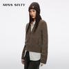 MISS SIXTY Women's Vintage Cable-Knit Cashmere Cardigan