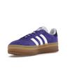 Adidas Gazelle Bold Energy Ink Gum Women Sneakers Blue Cloud-White Collegiate-Purple IE0419