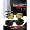 LIOUMO Design Men Women Classic Retro Rivet Photochromic Polarized Sunglasses UV400 Protection Driving Goggles gafas de sol