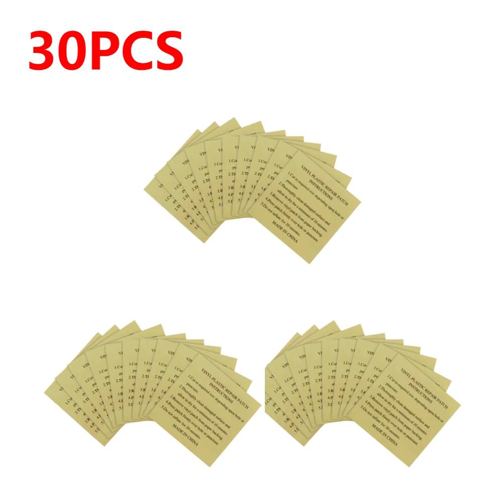 10-100PCS Pool Patch Repair Kit Waterproof Air Mattress Patch Kit Sturdy Waterproof Air Mattress Patch Kit Self Adhesive Pvc