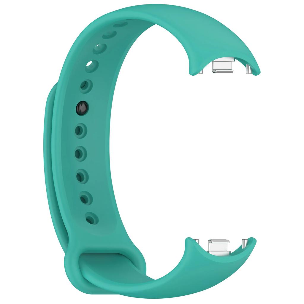 Мягкий силиконовый ремешок для Xiaomi Mi Band 10 Спортивный дышащий официальный браслет для Mi Band 9 8 Запасные аксессуары