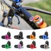 2pcs DIY Bicycle Handlebar Plugs Aluminum Alloy Handlebar End Caps New Handle Grip Caps