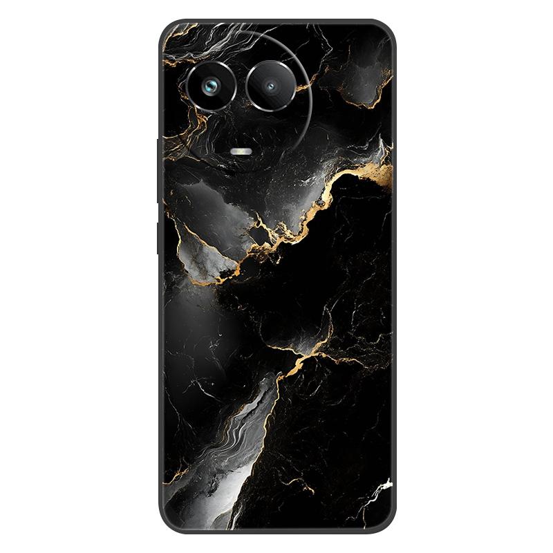 Для Realme 11 11X 5G Чехол Мраморный Мягкий Матовый Силиконовый Задняя Крышка Для Realme C67 5G V50 V50S Narzo 60X Полный Чехол Для Телефона Coque Fundas
