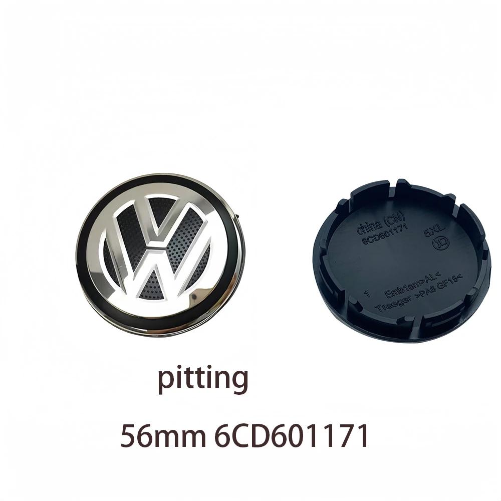 Для VOLKSWAGEN 4 ШТ. 55мм/60мм/63мм/65мм/Стиль Автомобиля Заглушки Центральных Колпачков Ступиц Значки Аксессуары Для VW Volkswagen Golf 6N06011